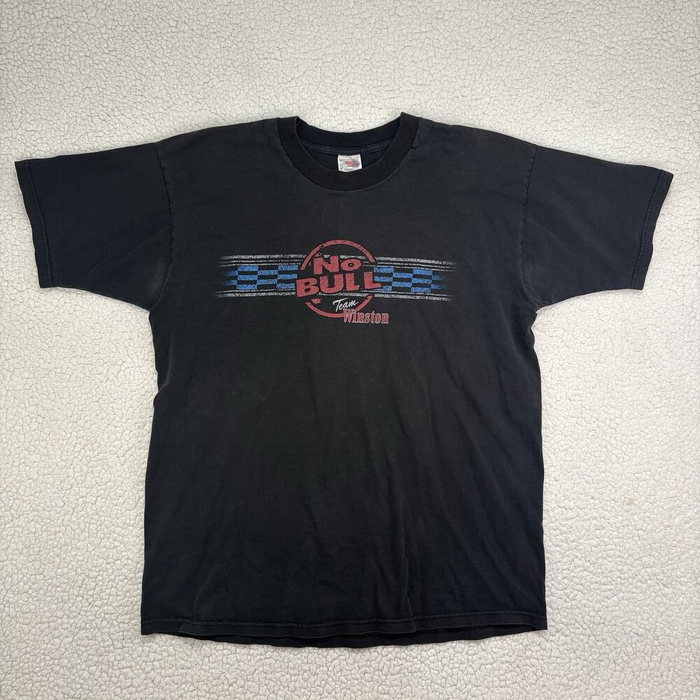 Vintage NASCAR‎ 1998 Winston Cup Tour Graphic T-Shirt Mens XL No Bull Racing Tee